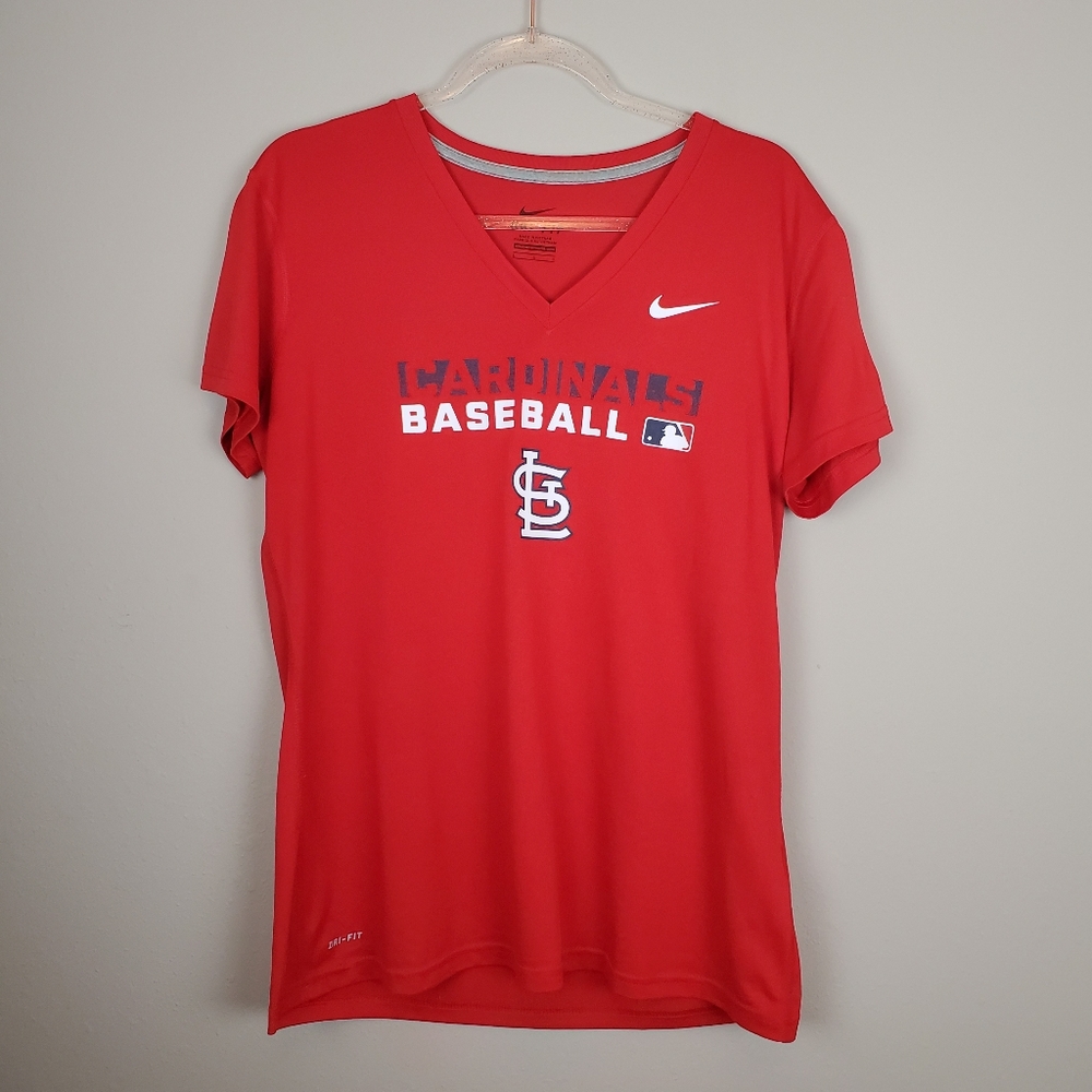 Nike Dri Fit St. Louis Cardinals Red Shirt